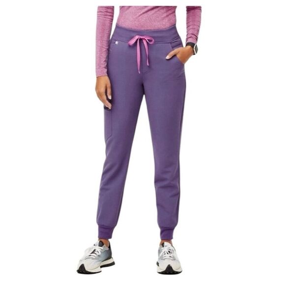 Figs Women’s Zamora Amethyst Purple Jogger Pant - Picture 1 of 16